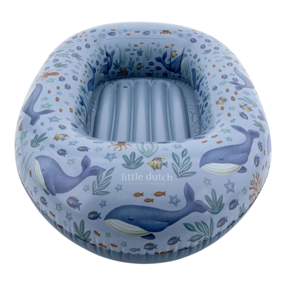 Barco Insuflável Ocean World Little Dutch, vista lateral | little-dutch-barco-insuflavel-ocean-world-lollakids