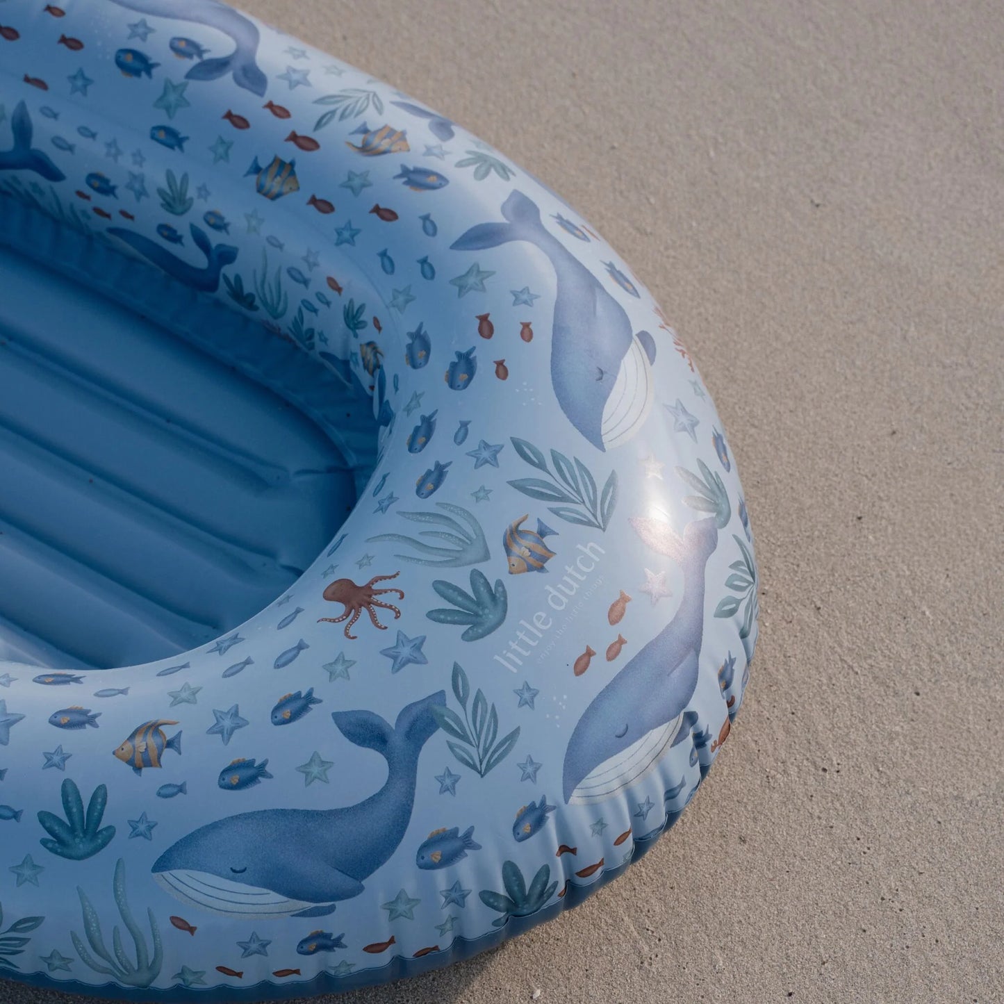 Barco insuflável criança Ocean World azul