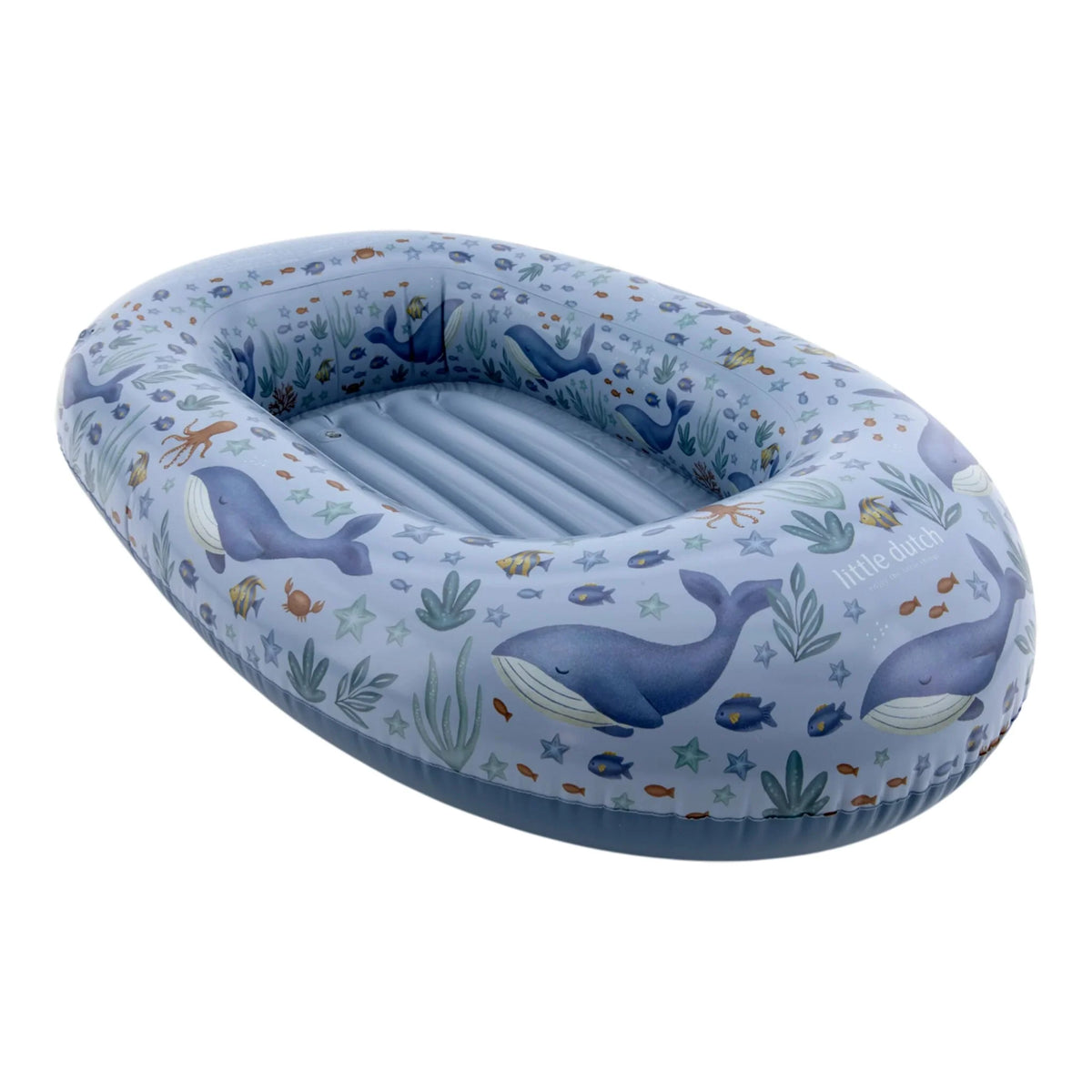 Barco Insuflável Ocean World Little Dutch de frente | little-dutch-barco-insuflavel-ocean-world-lollakids