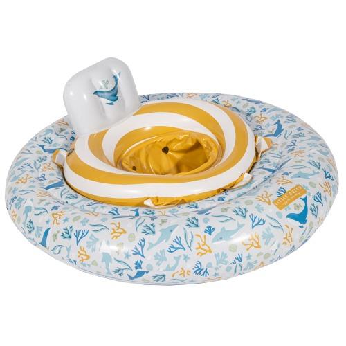 Bóia Insuflável para Bebés Blue Ocean Dreams da Little Dutch