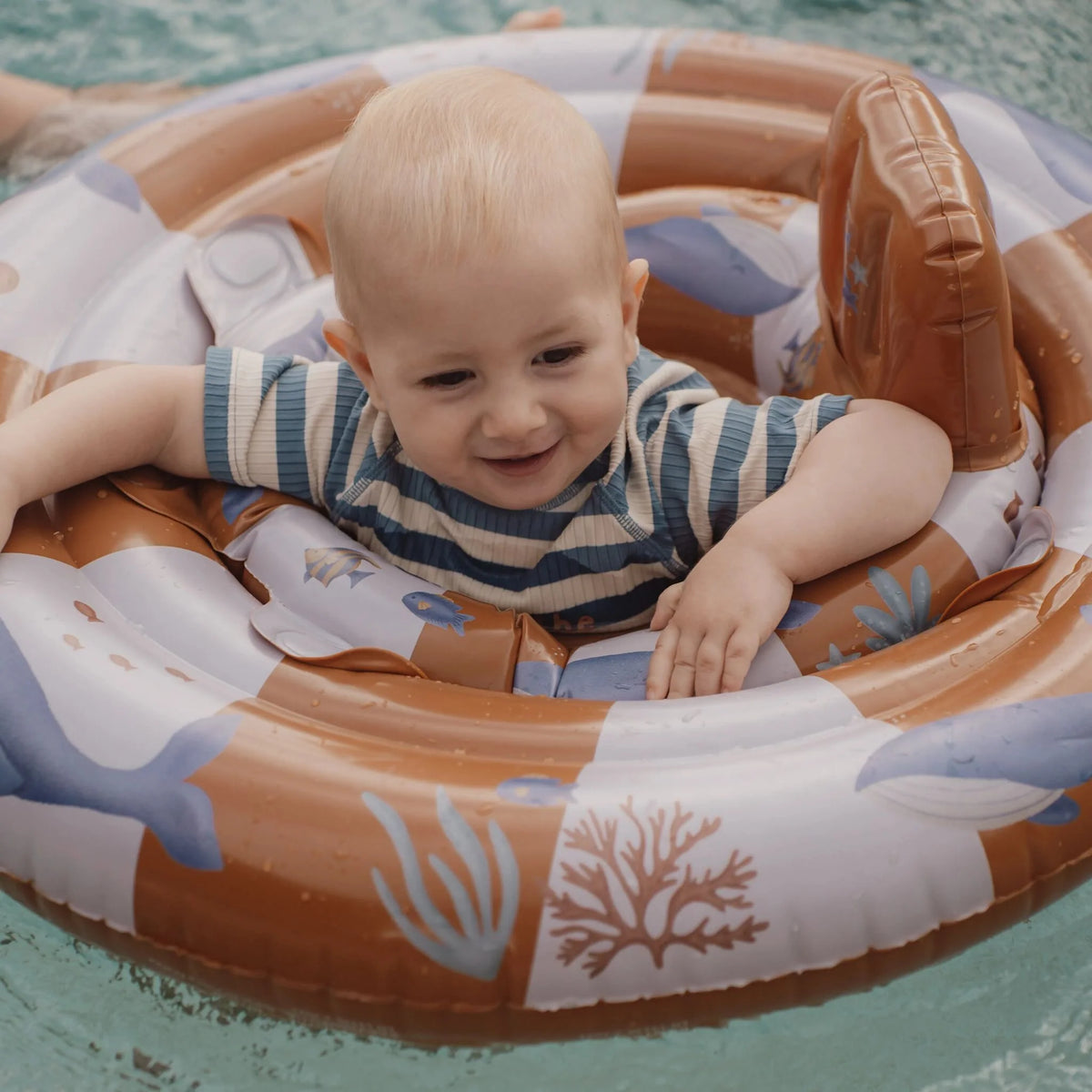 Boia bebé com assento Ocean World 6–12 meses