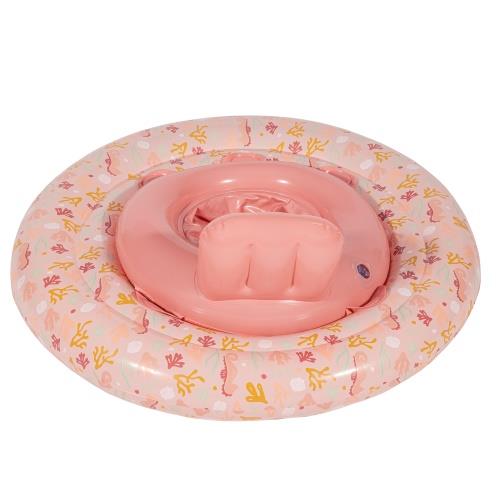 Bóia Insuflável para Bebés Pink Ocean Dreams da Little Dutch