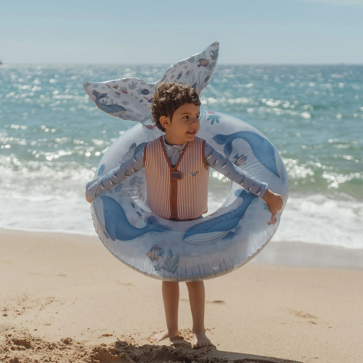 Bóia Redonda 90cm Ocean World Little Dutch, embalagem | little-dutch-boia-redonda-90cm-ocean-world-lollakids