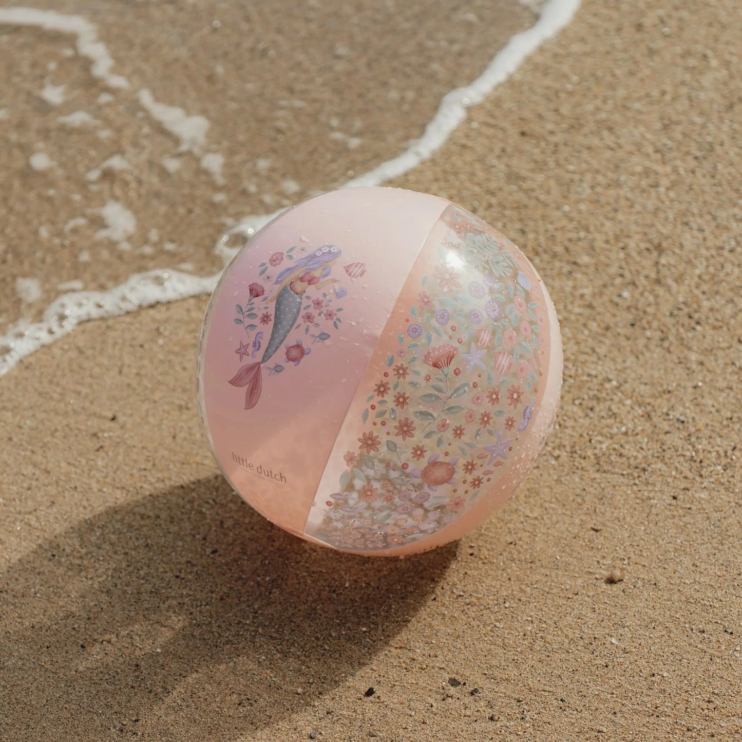Bola de Praia Dreamy Mermaid Rosa – Diversão no Verão