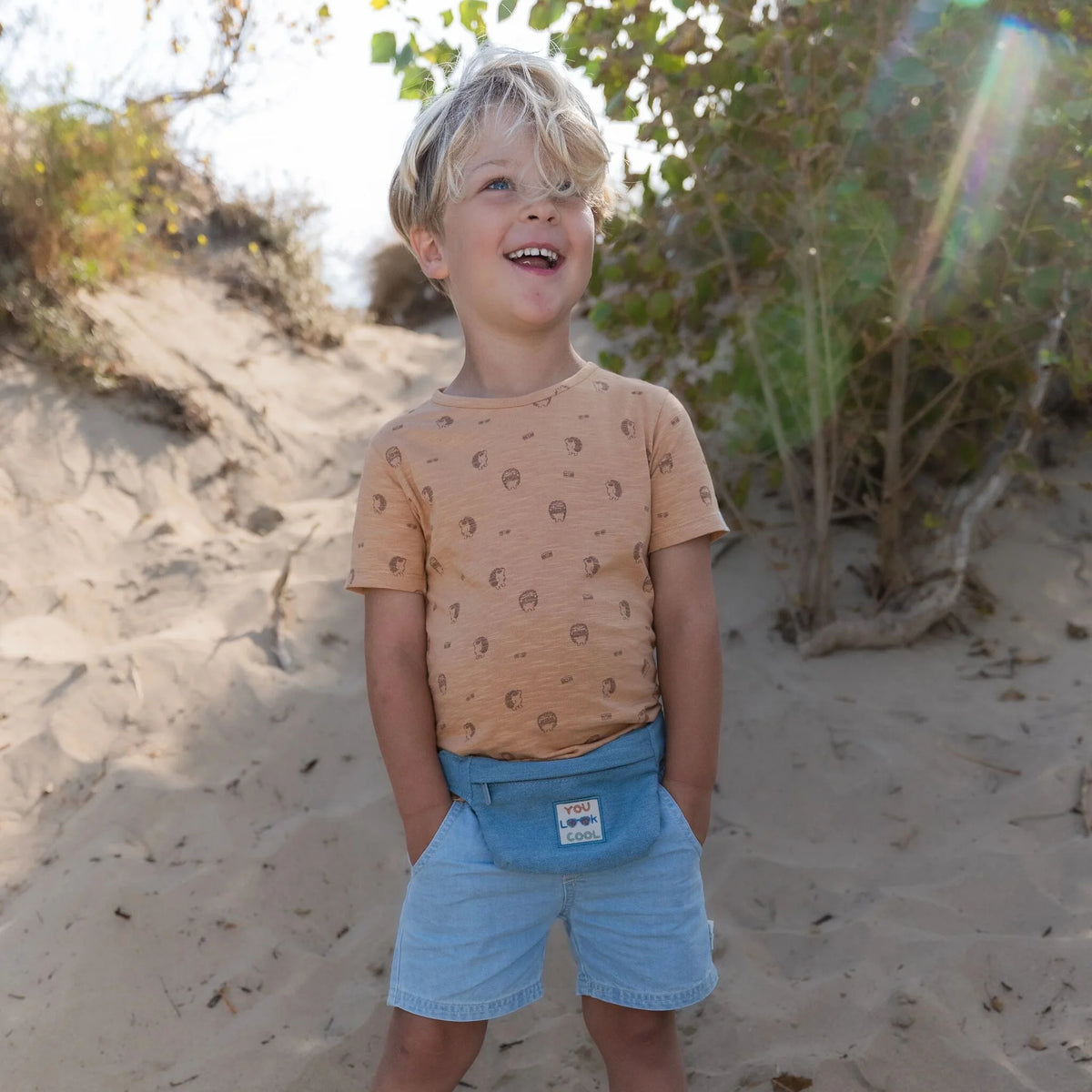Bolsa de Cintura Infantil Denim Little Dutch, vista geral | little-dutch-bolsa-cintura-infantil-denim-lollakids