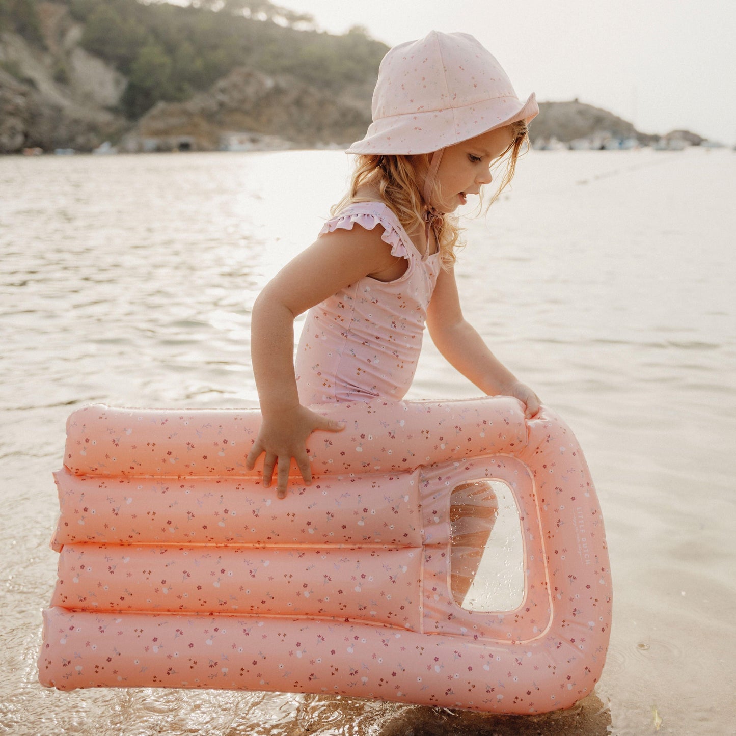 Flowers & Butterflies Inflatable Mattress