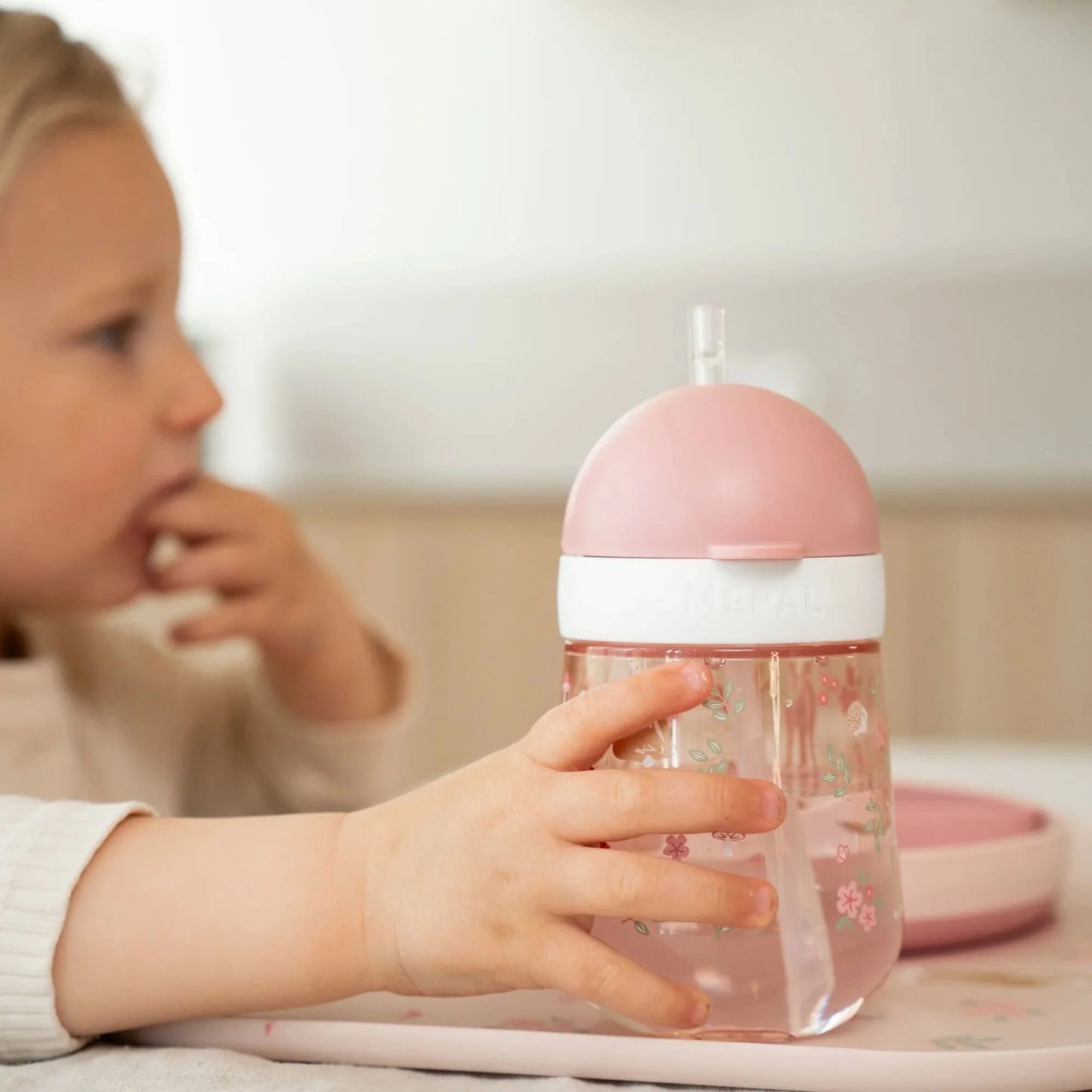 Copo com Palhinha Mepal Mio Fairy Garden 300 ml – Little Dutch | Lolla Kids