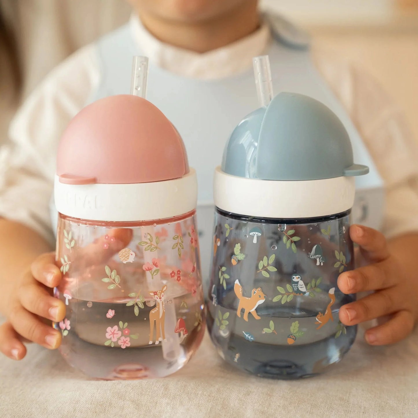 Copo com Palhinha Mepal Mio Fairy Garden 300 ml – Little Dutch | Lolla Kids