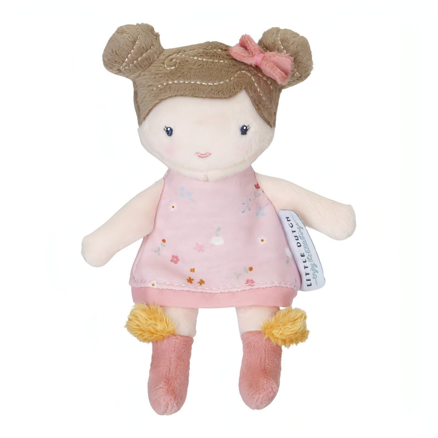 Boneca De Pano Rose 10Cm | Little Pink Flowers