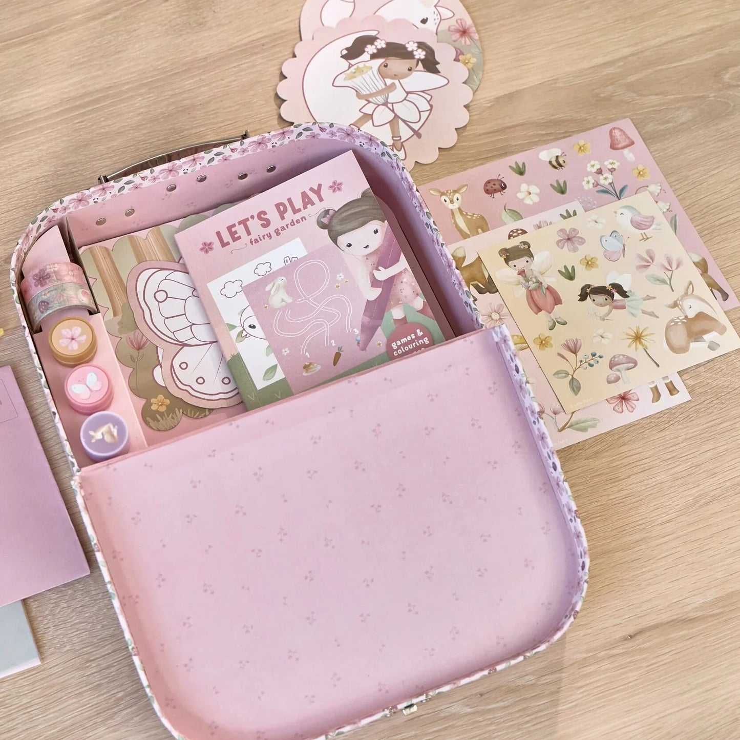 Mala Criativa Fairy Garden – Conjunto de Artes e Artesanato Infantil
