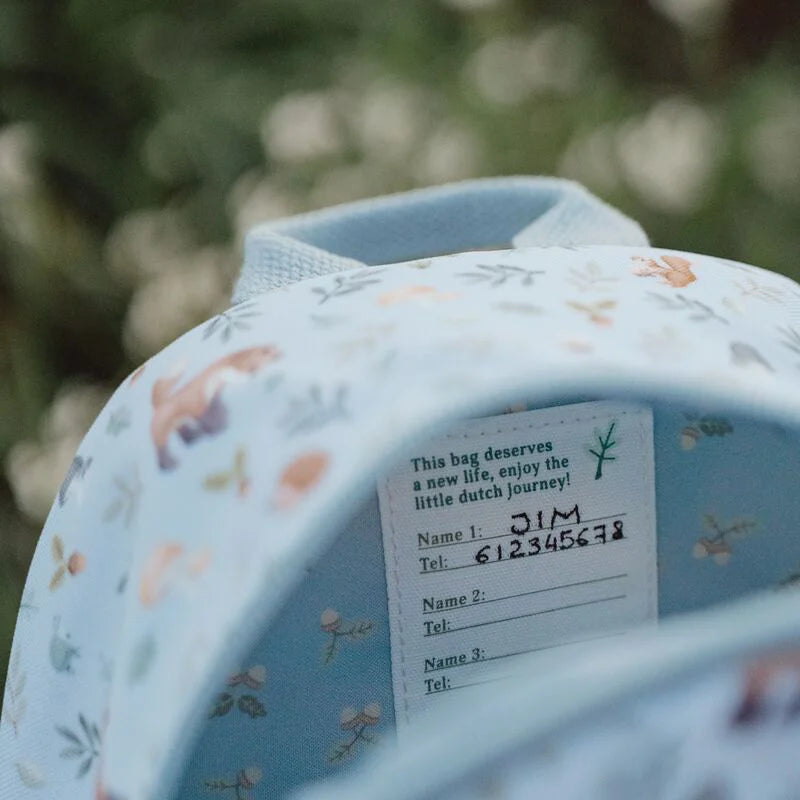 Mochila Pré-Escolar Forest Friends da Little Dutch
