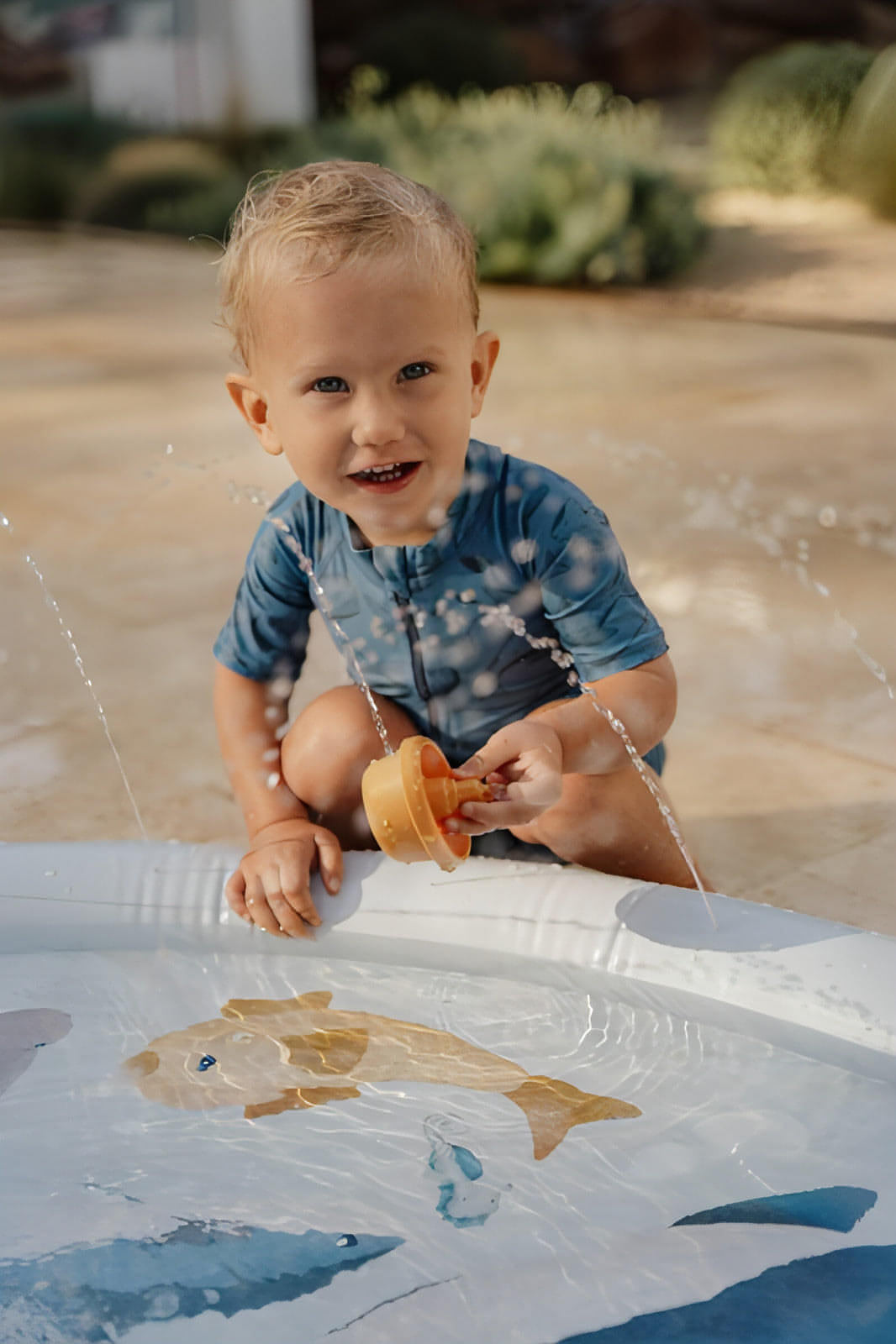 Sea Life Splash Mat 150cm