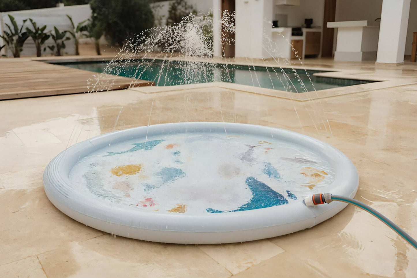 Sea Life Splash Mat 150cm