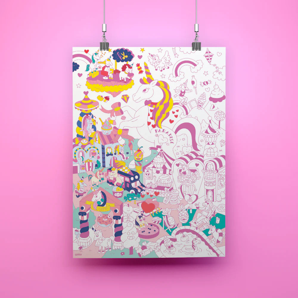 Omy-poster-gigante-lily-unicornio