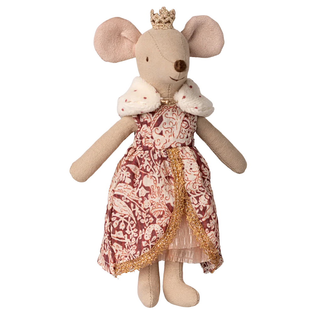 Ratinha Rainha Mãe da Maileg | maileg-ratinha-rainha-lollakids