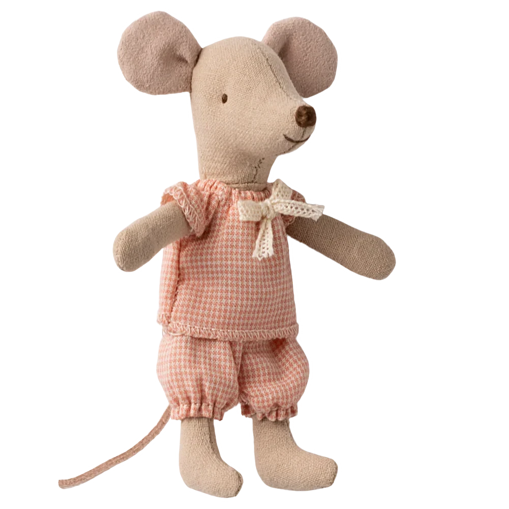Ratinha Irmã Mais Nova em Caixa de Fósforos da Maileg | maileg-ratinha-little-sister-lollakids