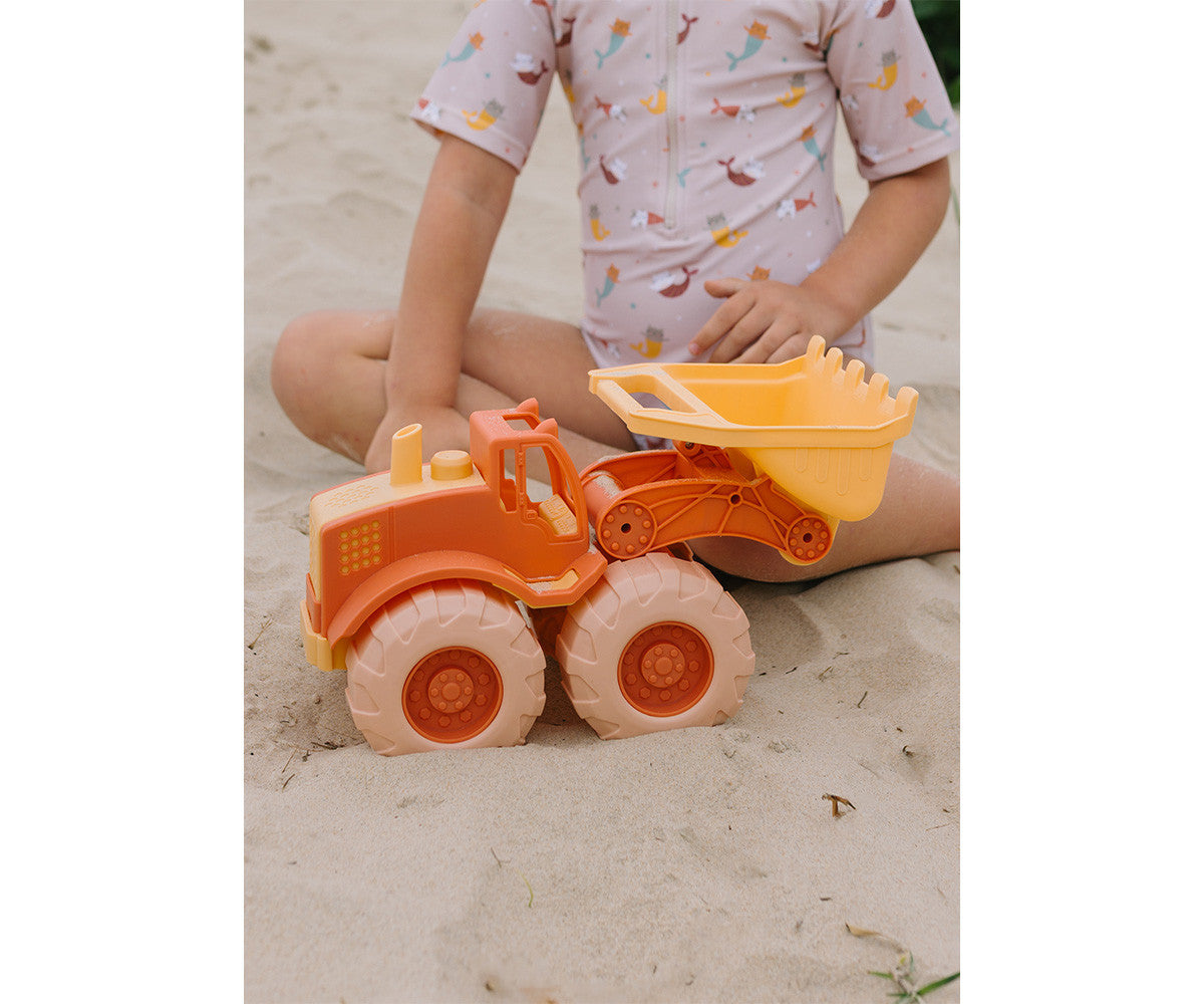 Escavadora infantil Monneka Orange praia bebé
