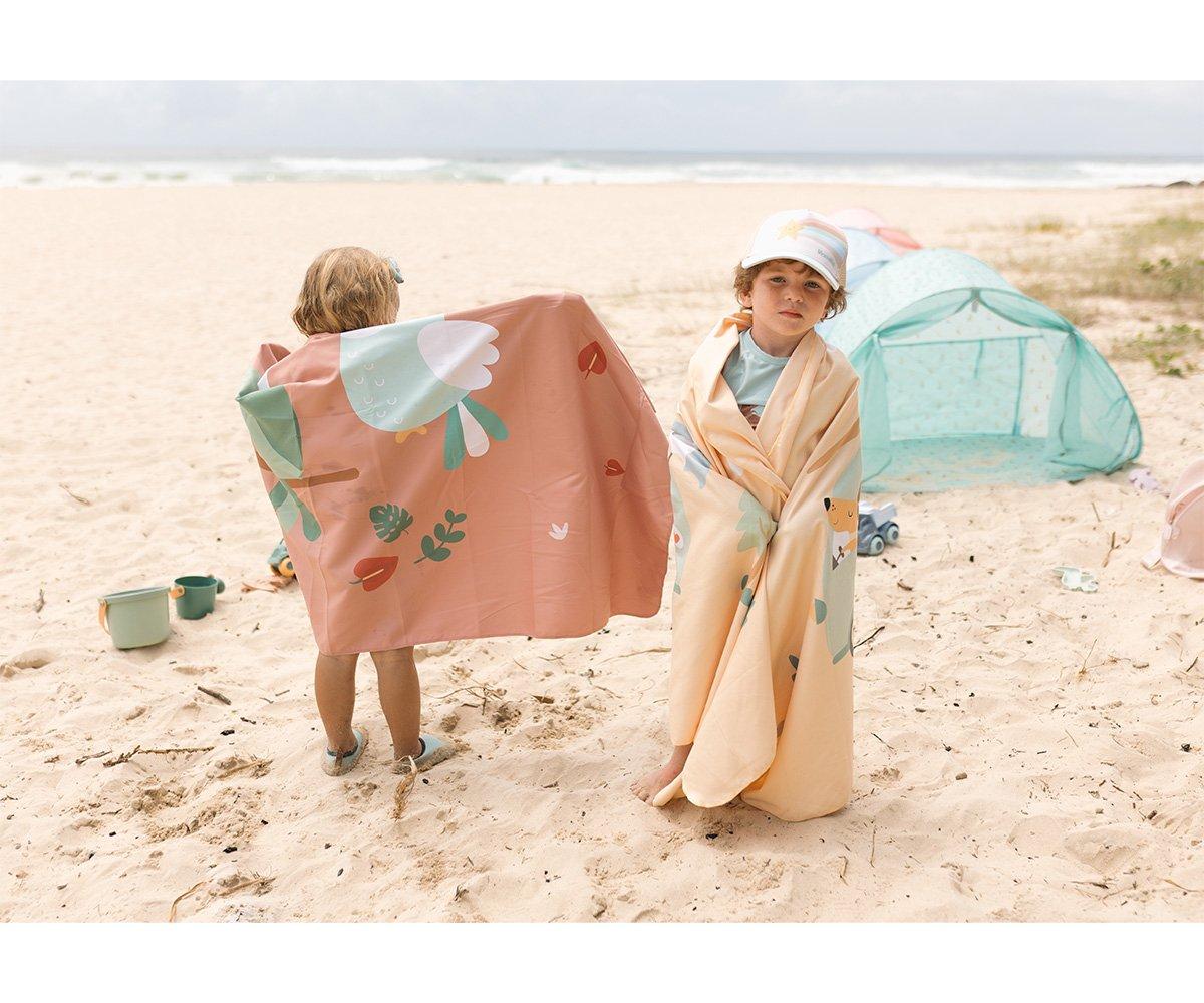 Toalha Praia Microfibra Strawberries da Monneka Kids