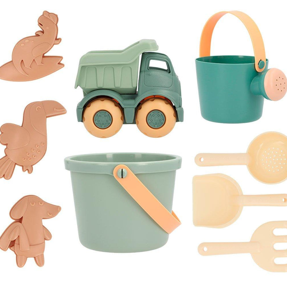 Set Brinquedos de Praia Sea Green Monneka Kids