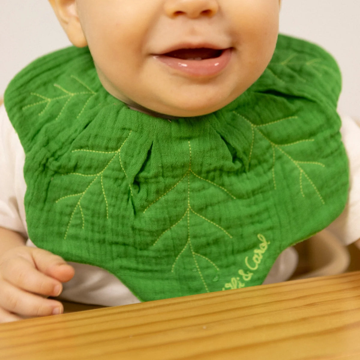 Babete Kendall a Couve Oli & Carol de frente | oli-carol-babete-couve-lollakids