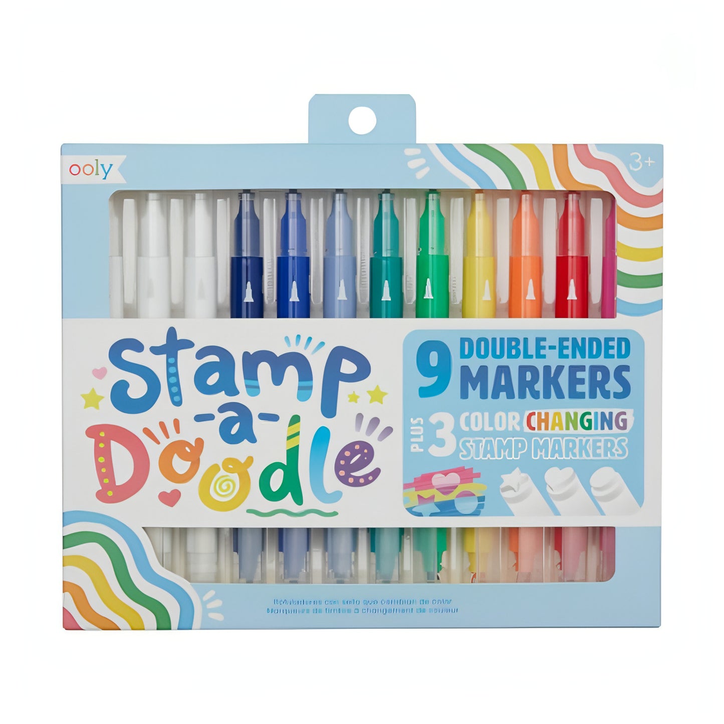 12 Marcadores Ponto Dupla | Stamp A Doodle