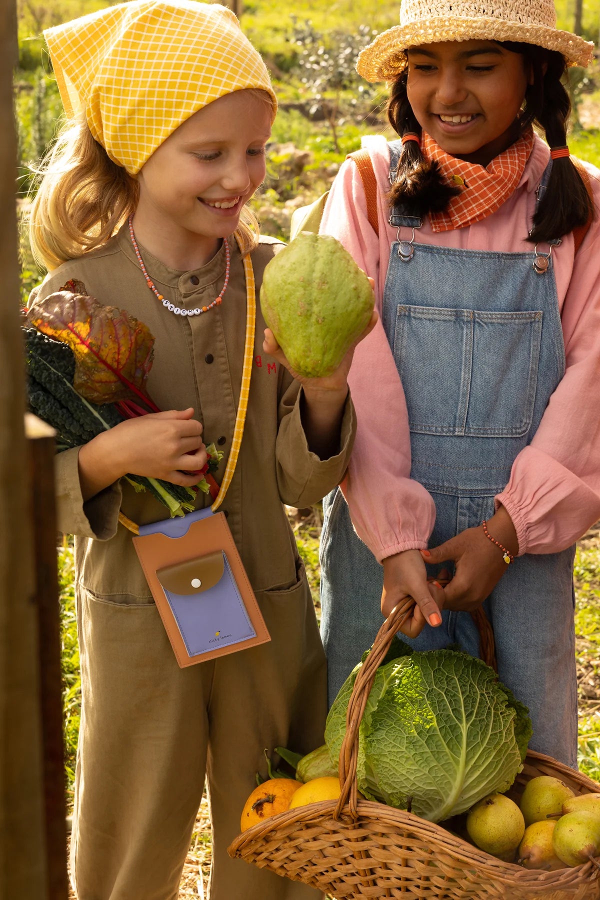 Bolsa Telemóvel e Cartão Farmhouse | Harvest Moon