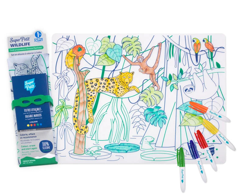 Individual em Silicone Amazônia Wildlife Collection da SuperPetit