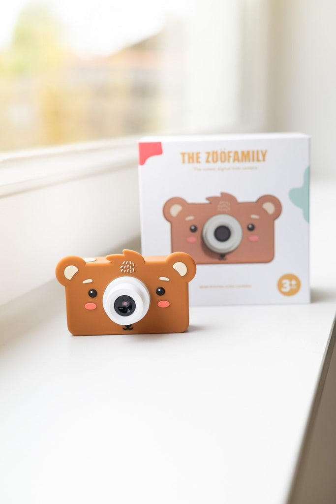 Zoofamily Bear: Câmara Infantil 3,2 MP, 32 GB, Ecrã 2''