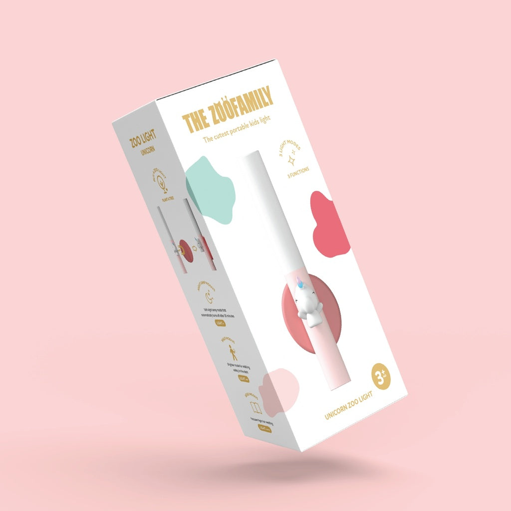 Zoo Light Unicórnio: Luz Infantil 3-em-1,