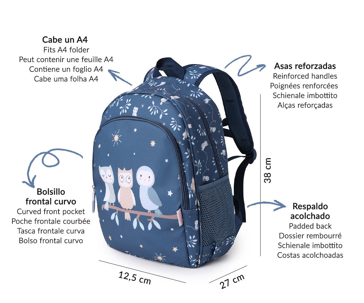 Mochila Média com Porta-chaves Magical Forest da Tutete