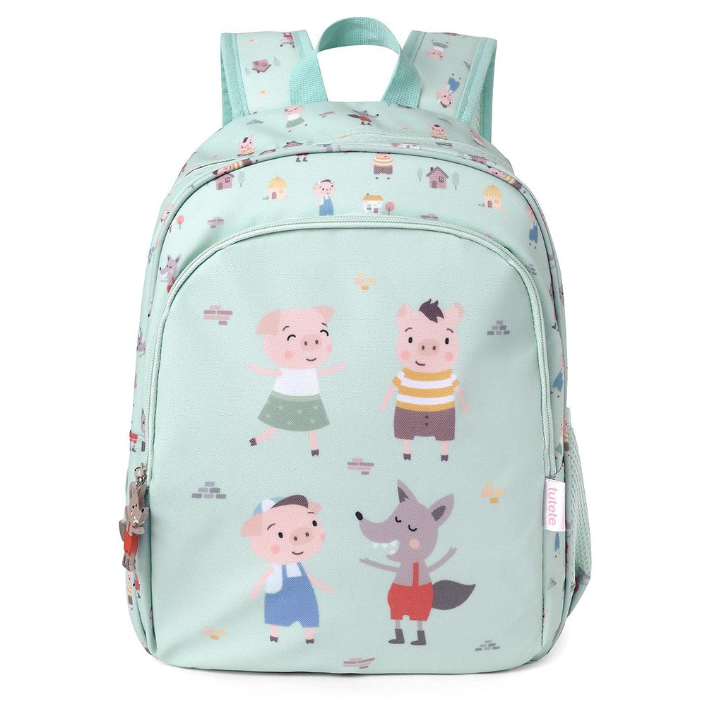 Mochila Média com Porta-chaves The Three Little Pigs da Tutete