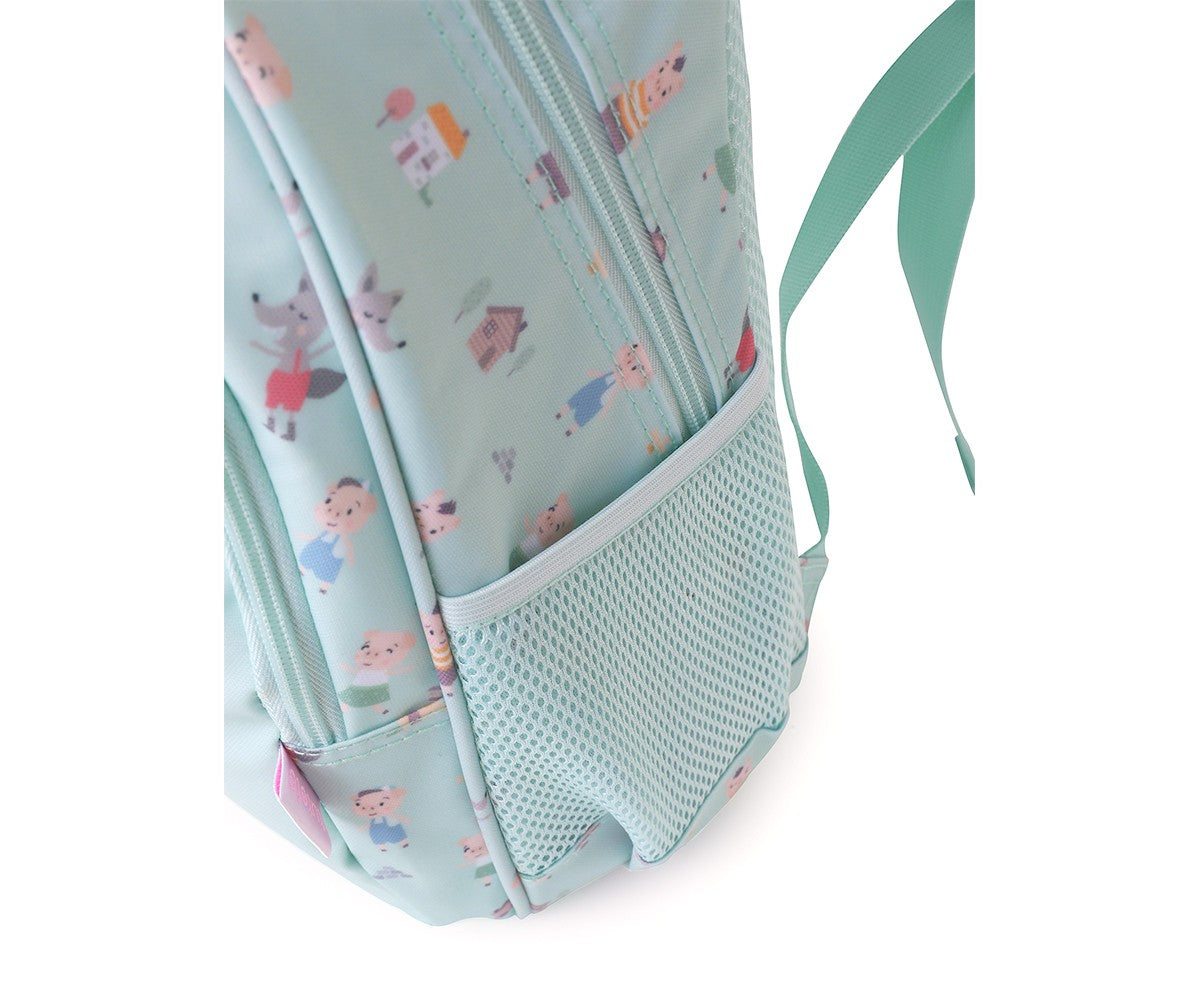 Mochila Média com Porta-chaves The Three Little Pigs da Tutete