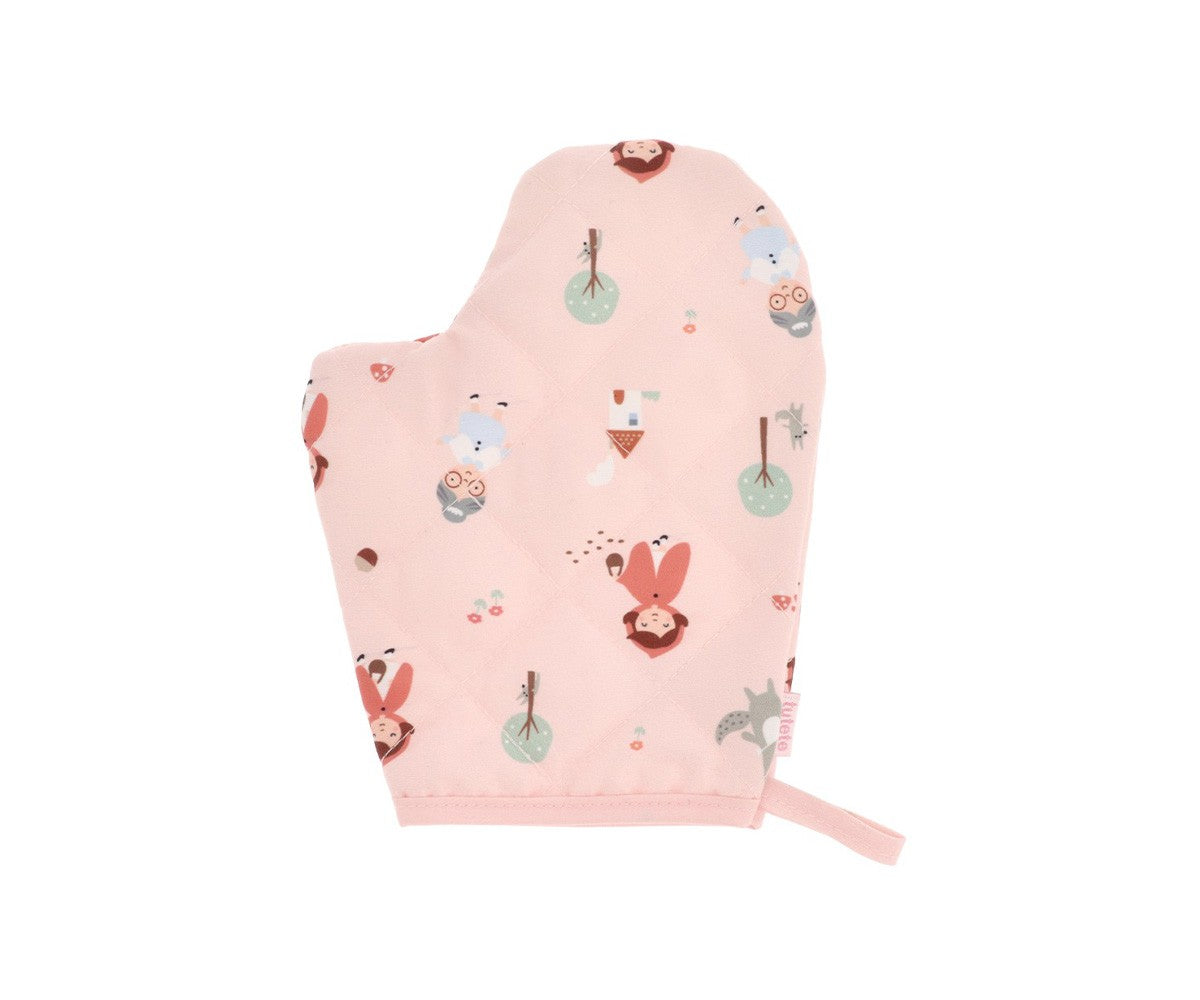 Avental infantil Tutete Little Red com bolso frontal