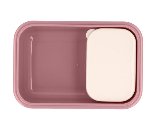 Caixa bento Blossom Birds Tutete - interior com compartimentos