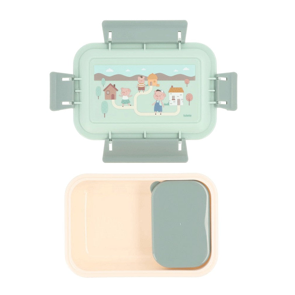 Lancheira Bento The Three Little Pigs da Tutete