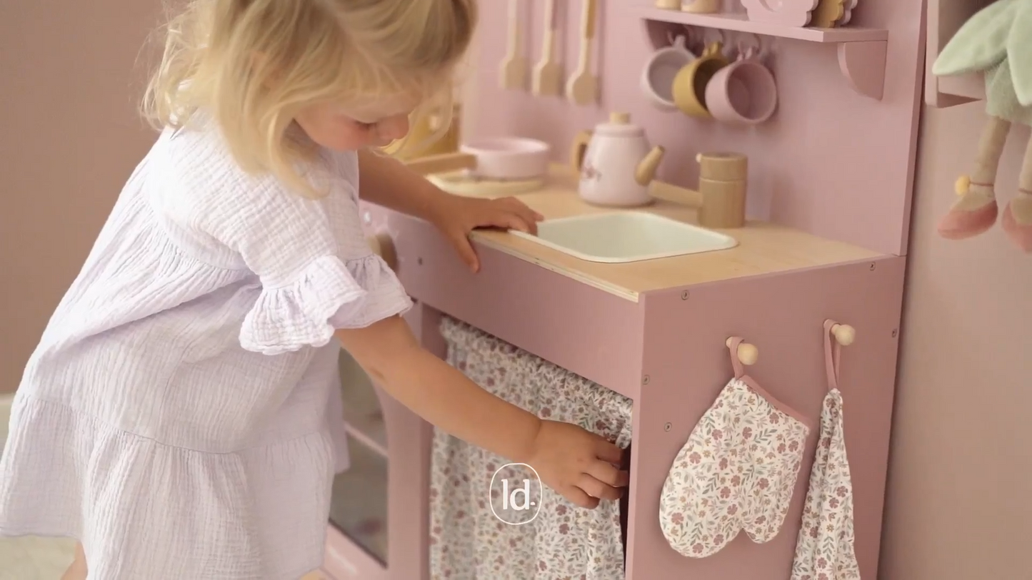 Little Dutch Cozinha de Brincar Madeira Rosa