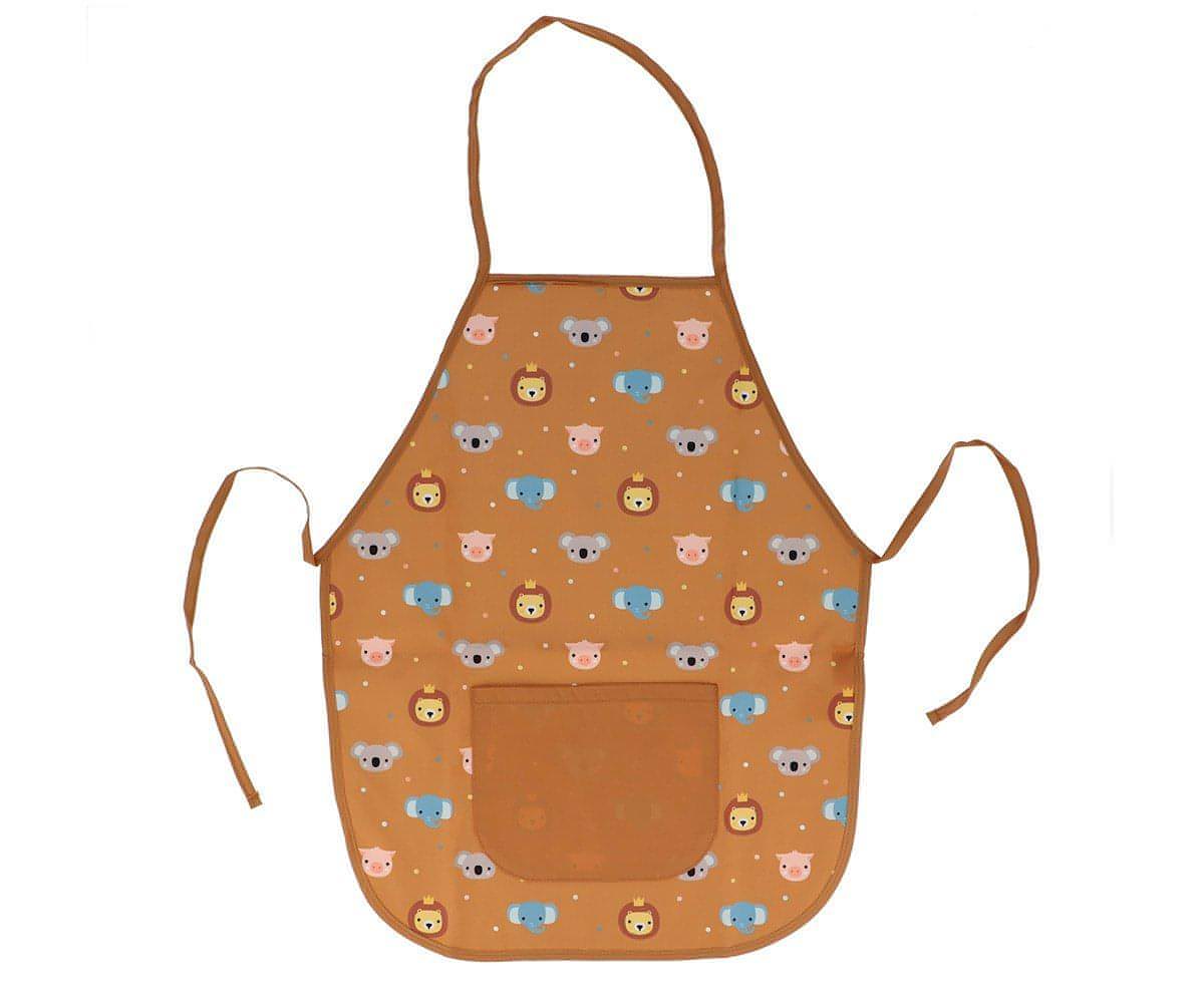 Pack de Avental Infantil Animal Friends + Kiddikutter Caramel