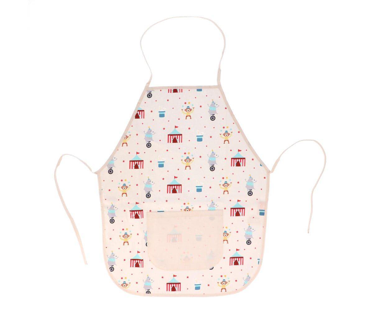 Pack de Avental Infantil Circus + Kiddikutter Caramel