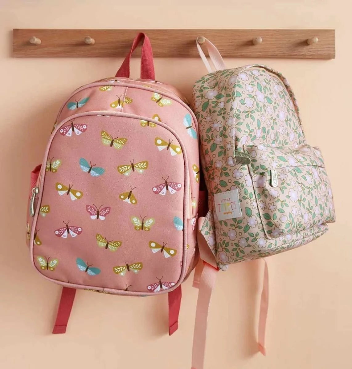 Mochila Pequena Blossoms pink