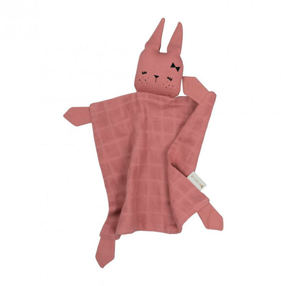 Doudou Coelho em Musselina Orgânica Clay