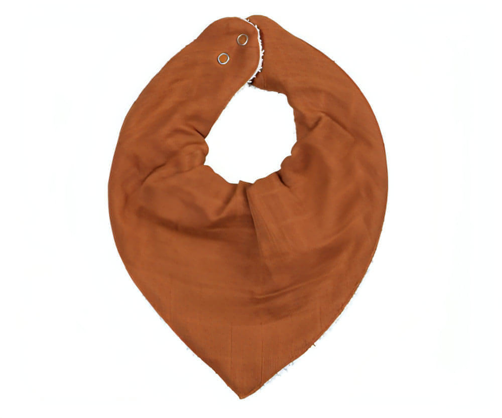 Babete Bandana Algodão Cinnamon