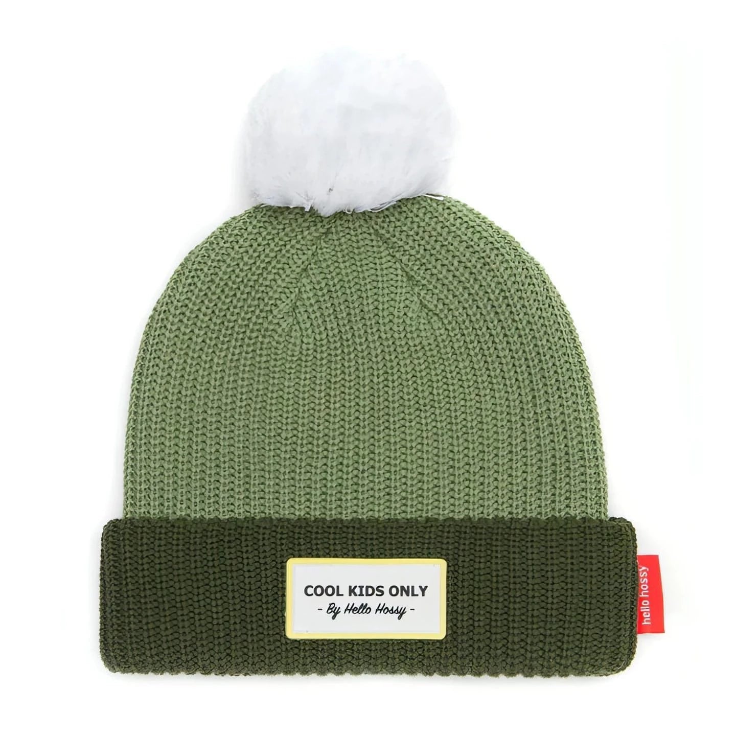 Block Khaki Beanie
