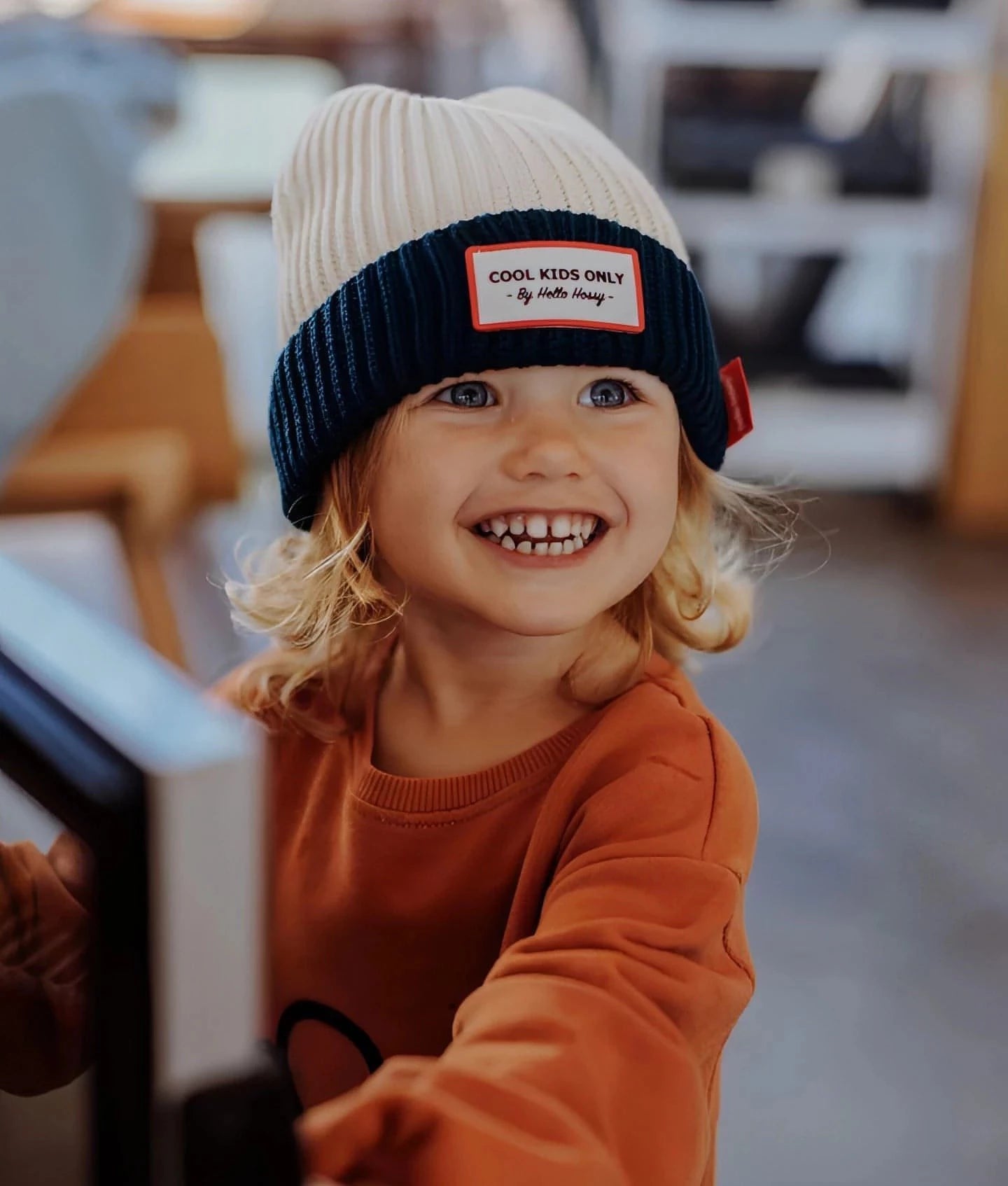 Grandma Navy Beanie