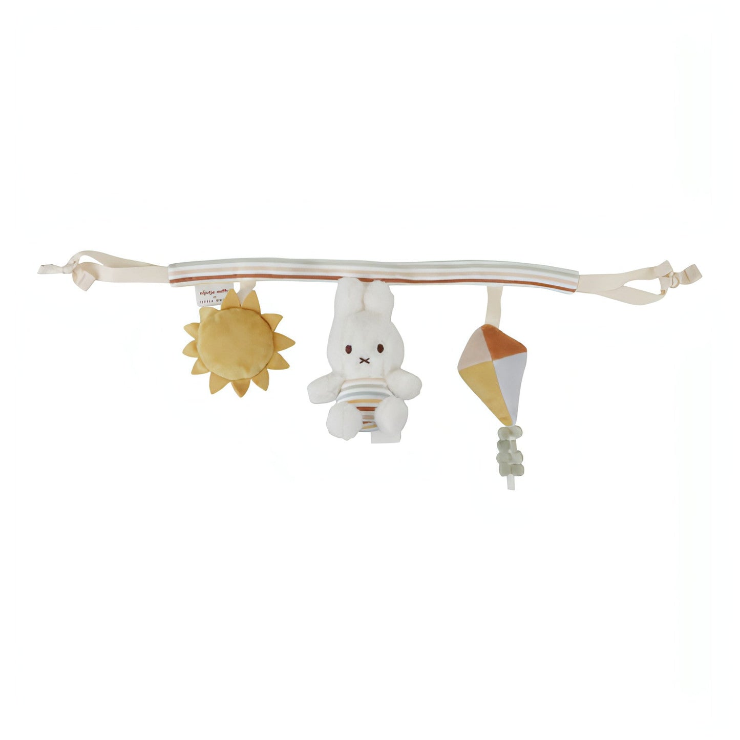 Grinalda de Actividades para o Carrinho Miffy Vintage Sunny Stripes