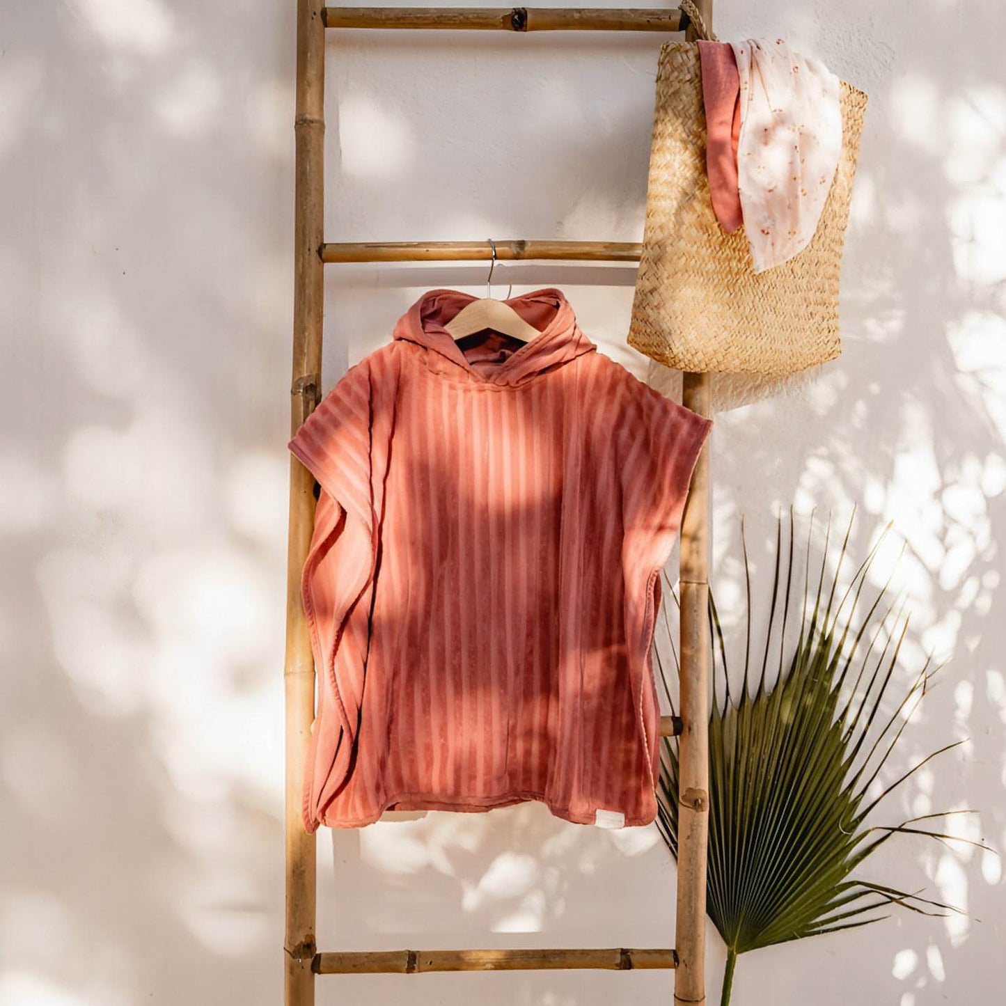 Poncho de Praia Pink Blush