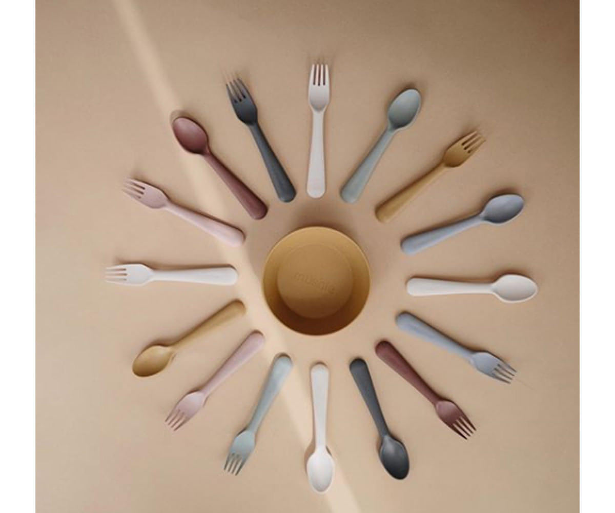 Cutlery Set | Fork and Spoon | Sage