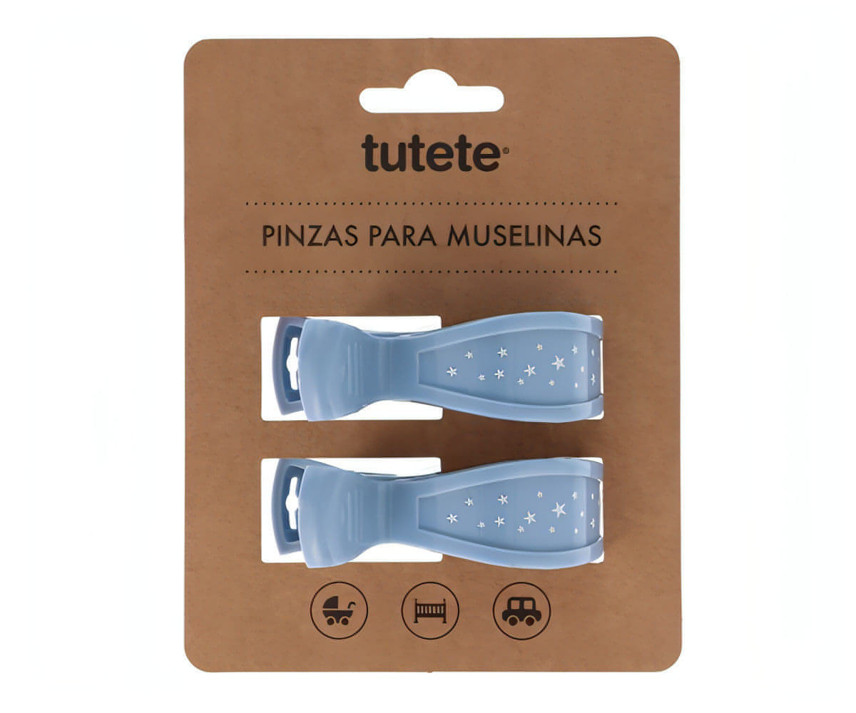 Conjunto de 2 pinças prende fraldas Niágara