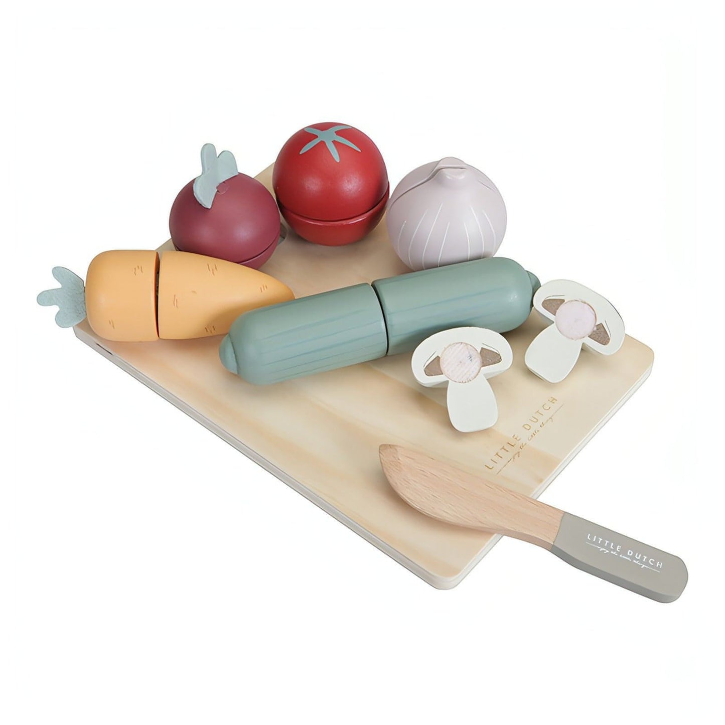 Conjunto De Vegetais Madeira