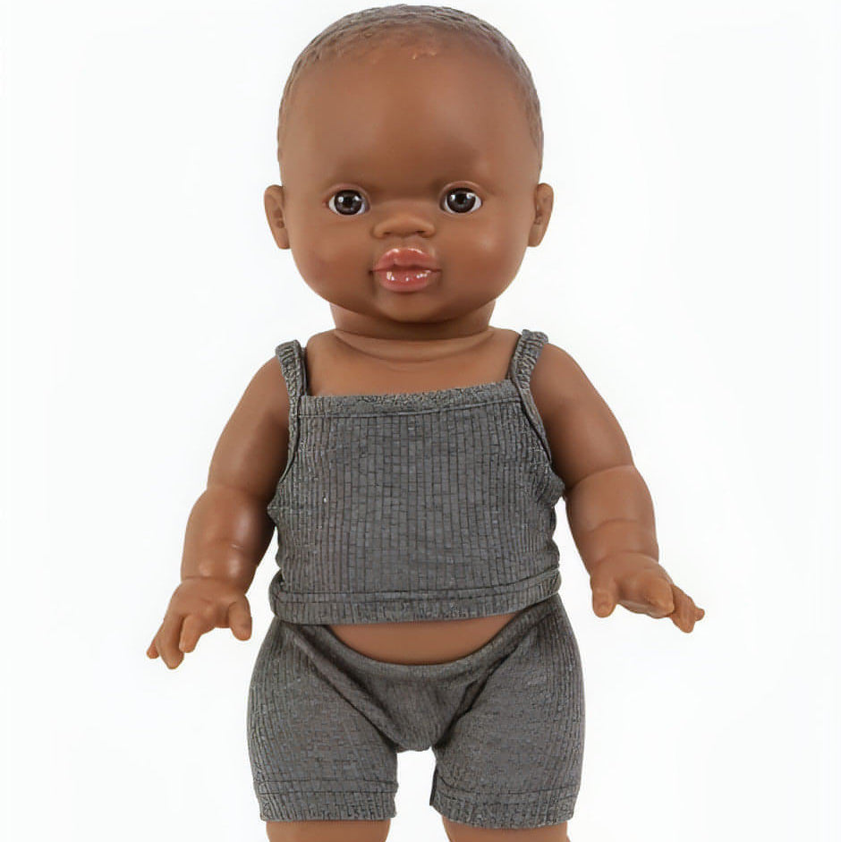 Anthracite Boys Underwear Set