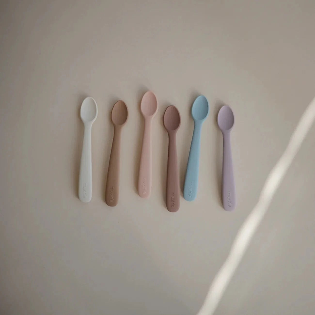 Conjunto de 2 Colheres Silicone Soft Lilac